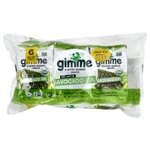 gimMe, снеки из жареных морских водорослей, морская соль и масло авокадо, 6 пакетиков по 4,5 г (0,16 унции)