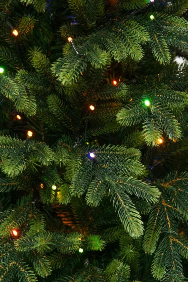 Искусственная елка Венецианская 210 см., 510 мульти/теплых белых Led ламп (2в1), Литая хвоя+ПВХ, ЕлкиТорг (175210)