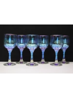 Фужеры для вина 6 штук Радужная коллекция