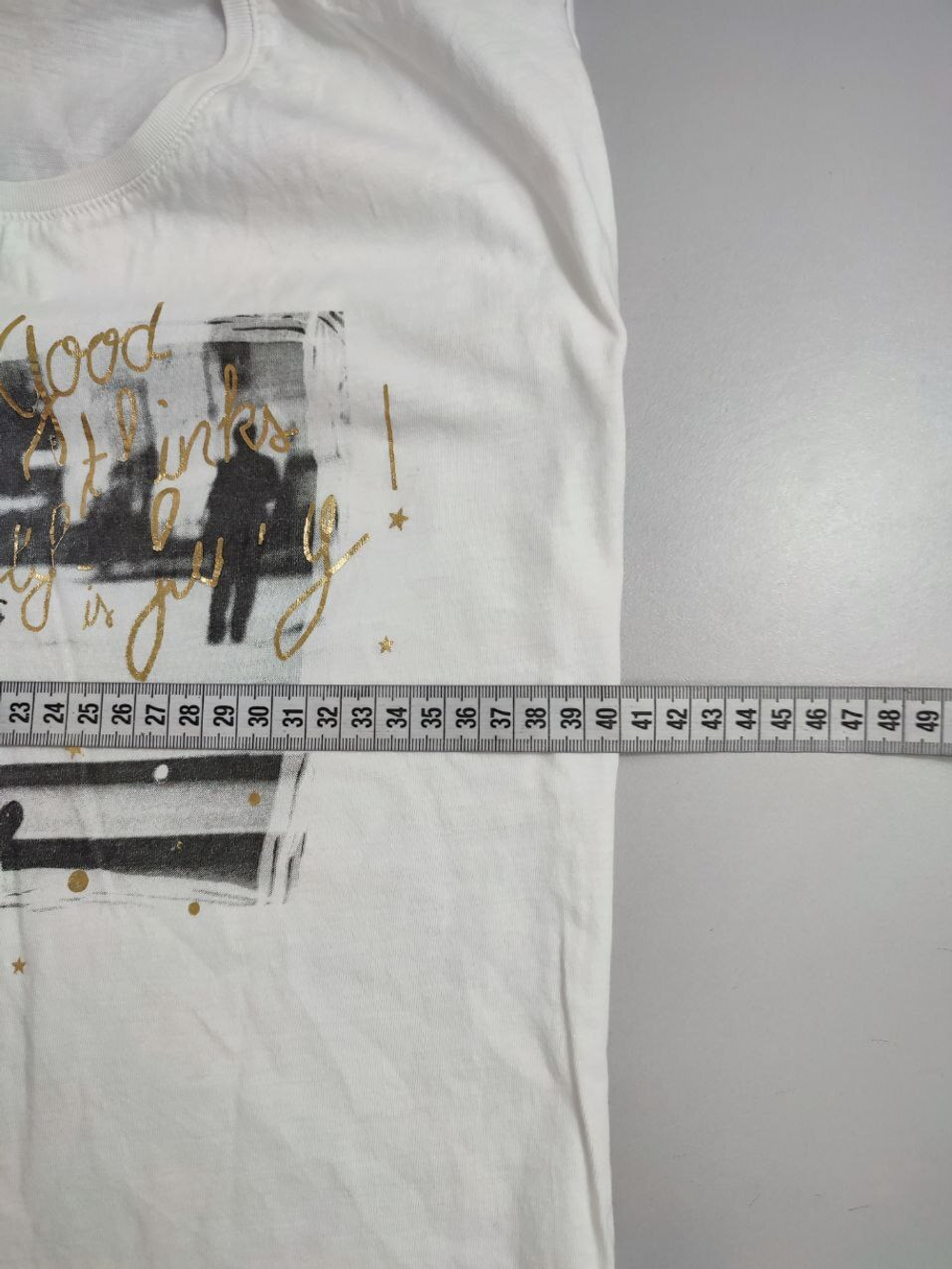 Топ In Extenso с принтом 44 размер