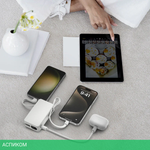 Портативное зарядное устройство Momax IP138 1-Power Vital+ White (IP138W)