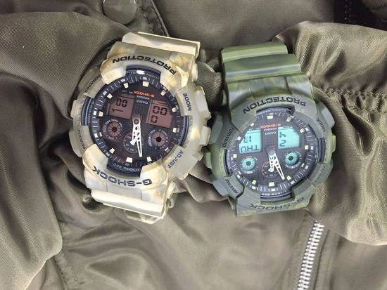 Наручные часы Casio GA-100MM-8ADR