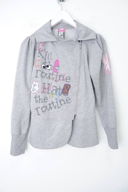 Кофта на молнии 40 размер