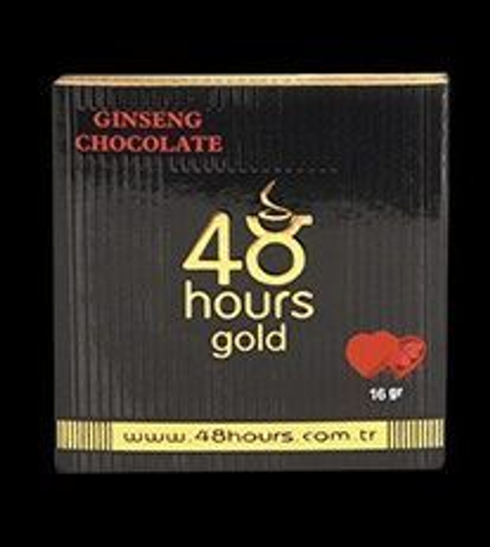 Возбуждающий шоколад 48 hours gold - 16 гр.