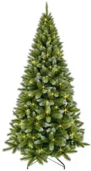 Ель Женева заснеженная 215 см., 224 лампы, ЛЕСКА, Triumph Tree (73179)