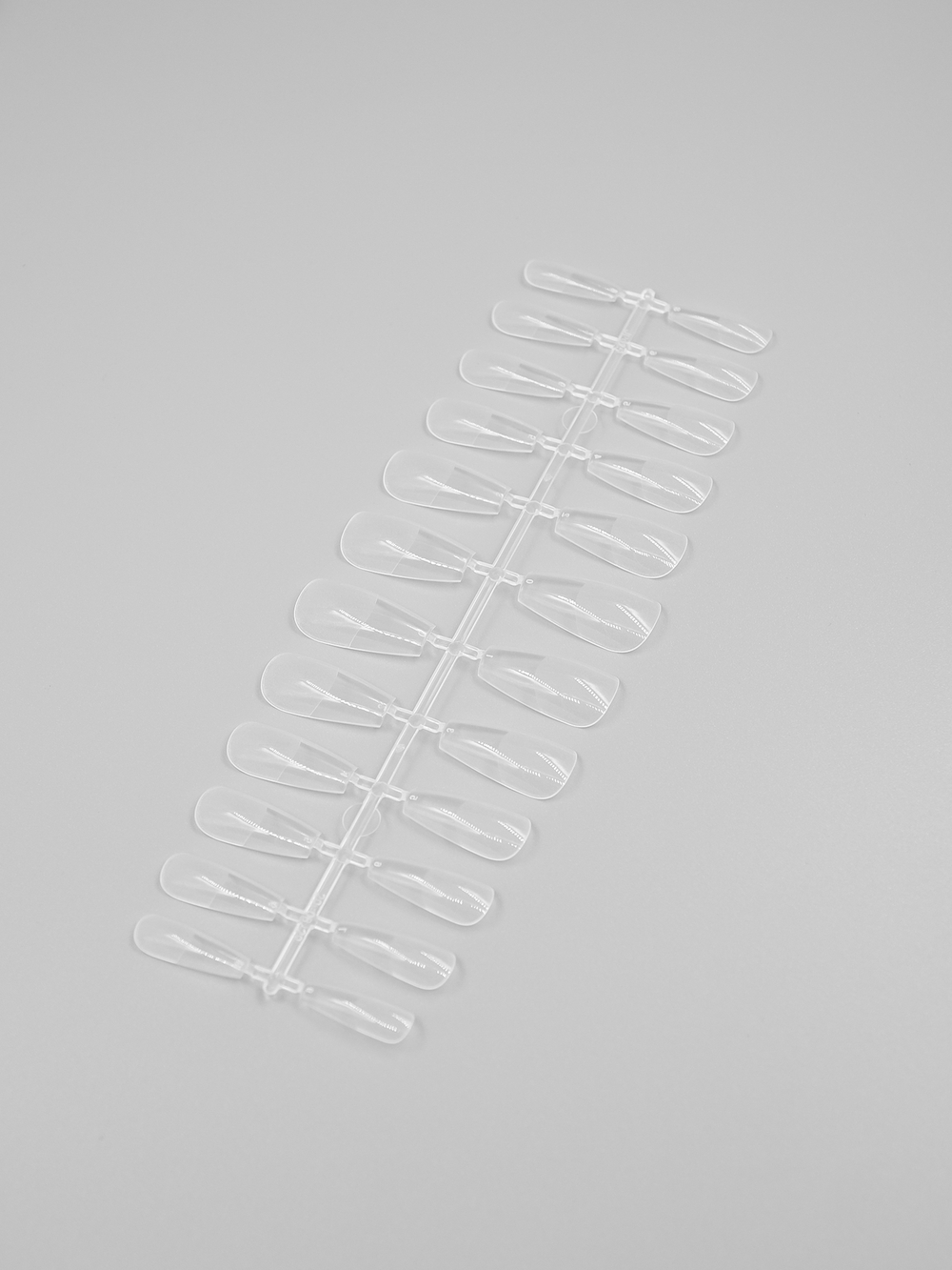 Типсы гелевые для наращивания Усеченный квадрат (240шт)