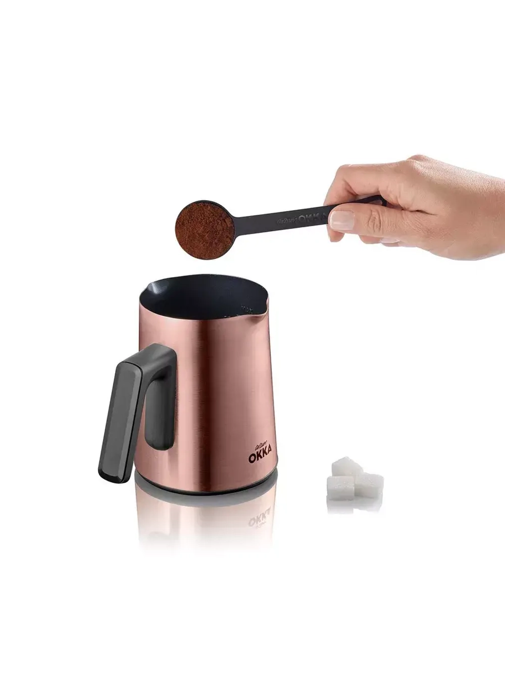 Турецкая электрическая турка Rich Spin M OK0012-R