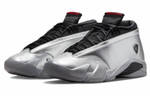 Кроссовки Jordan Air Jordan 14 Low "Metallic Silver" (Женская размерная сетка)