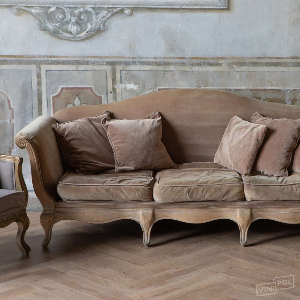 SPC ламинат VINILPOL Herringbon 9965 Паркет Бруно (1.355м2)