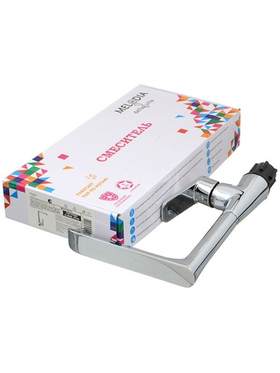 Смеситель кухня MELODIA Heavy Metal картридж д.35мм высокий Г-излив хром MDV35615 без подводки