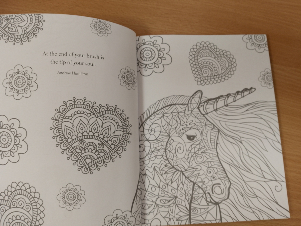 Keep Calm and Colour Unicorns