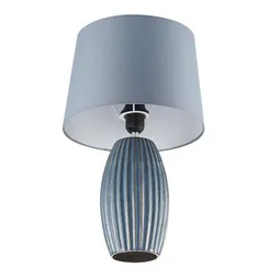 8122/1T COMFI LN25 000 синий, керамика/текстиль Настольная лампа E27 1*60W 220V LAPUNA