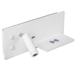 808556 Бра MURO 4,5W+3W LED 360LM+240LM БЕЛЫЙ 3000K