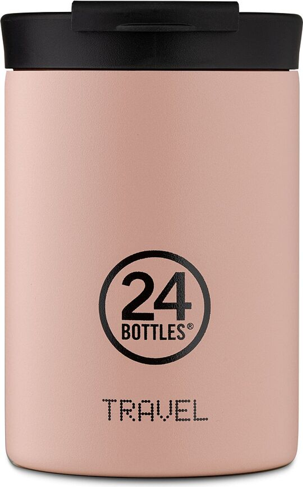 Термокружка 24Bottles, Travel Tumbler Chromatic jasnorozowy, 350 мл, нержавеющая сталь, розовая