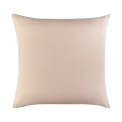 Набор наволочек из премиального сатина бежевого цвета из коллекции essential, 70х70 см