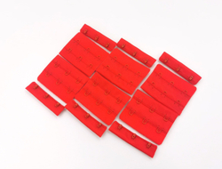 Застежка, 3х2, 5,5см, красный, (Арт: Z3-100), шт