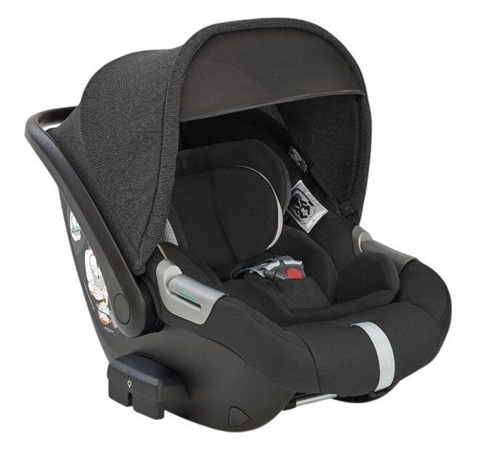 Коляска 3 в 1 Inglesina Electa System Quattro DRW 2025 с подставкой под люльку Upper Black