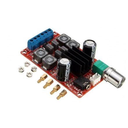 Цифровой аудио усилитель 2х50Вт XM-M189 2*50W DC24V TPA3116D2