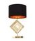 Настольная лампа Lumina Deco Fabi LDT 5529 F.GD+BK