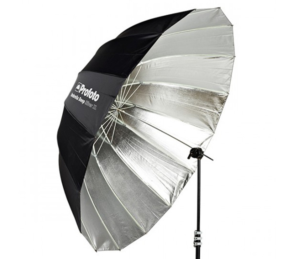 Зонт Profoto Deep Silver XL глубокий серебристый 165 см