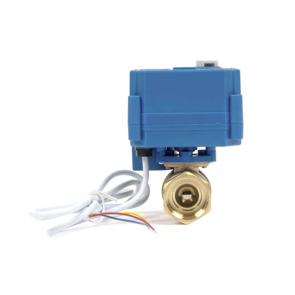 AquaBast 3/4" шаровой кран с электроприводом Бастион