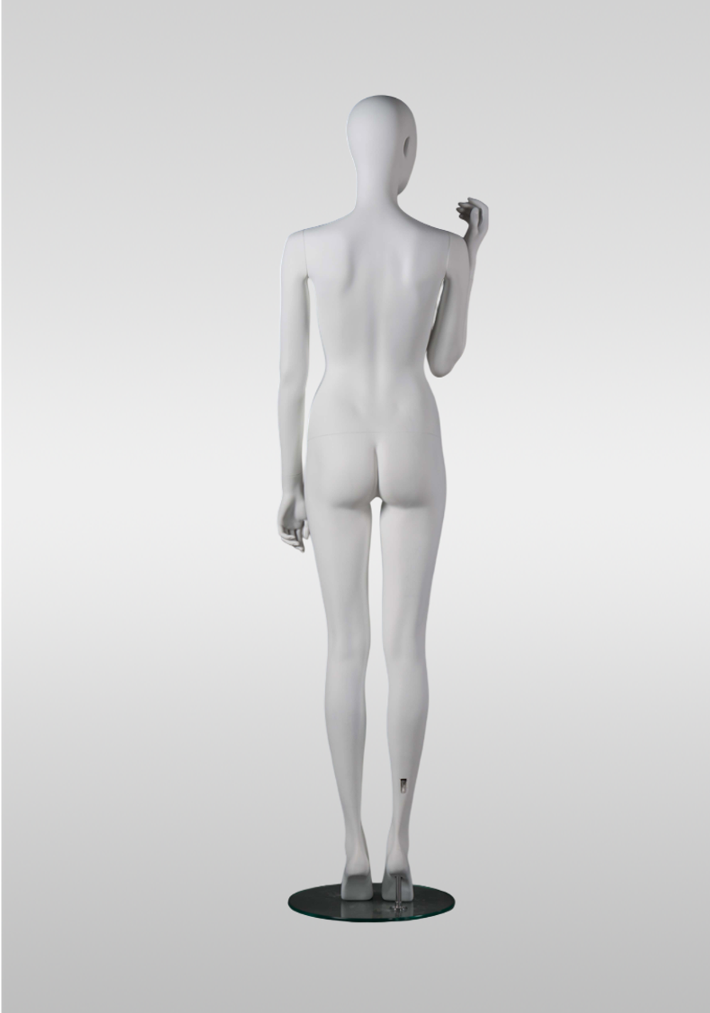 Женский абстрактный манекен Flora-1/Белый матовый