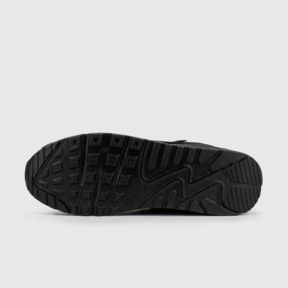 Кроссовки Nike Air Max 90 Mid Black with Fur