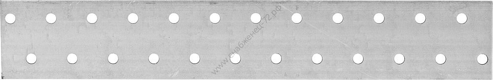 ЗУБР ПС-2.0 40х240 х 2 мм, соединительная пластина, цинк (310256-040-240)