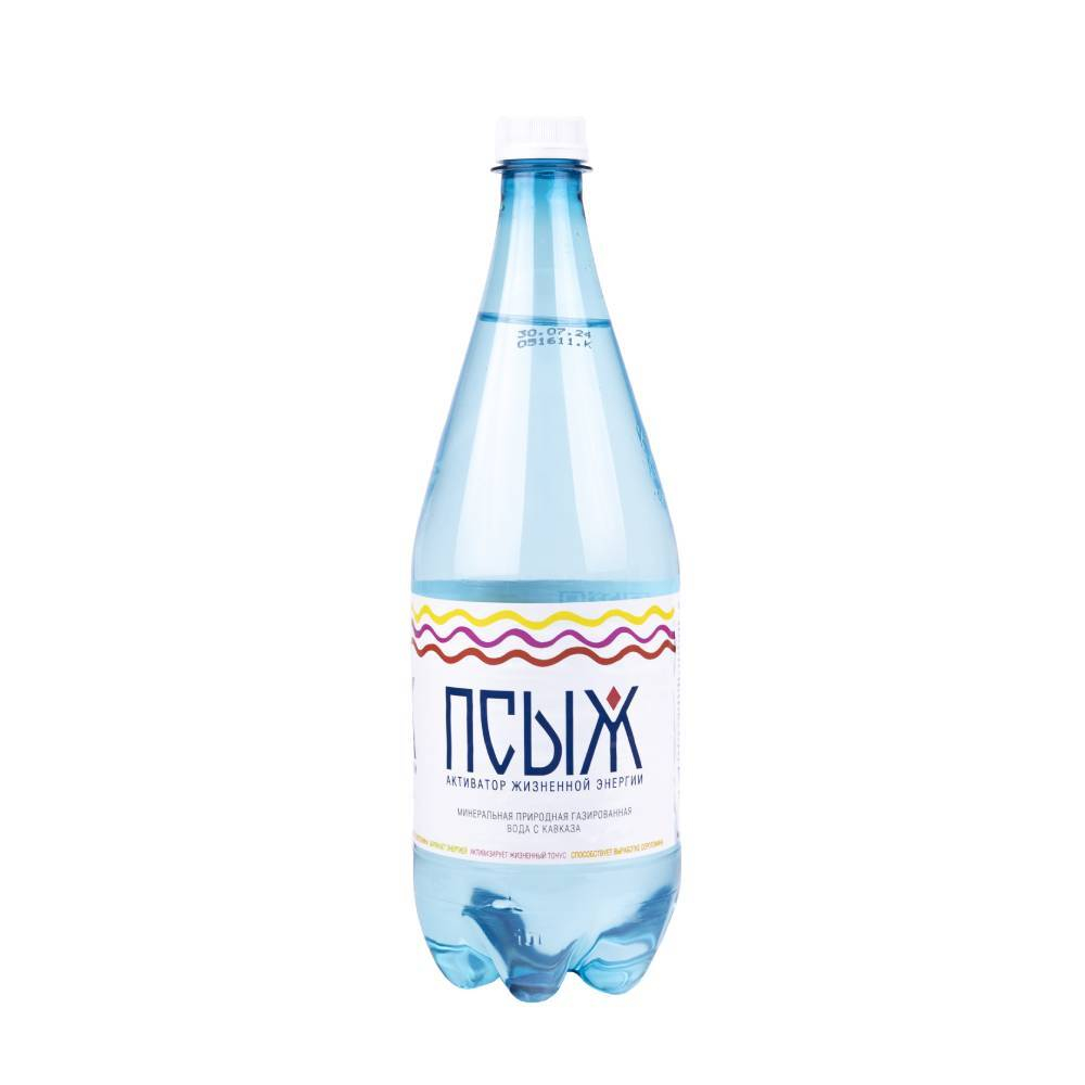 Вода минеральная лечебно-столовая ПСЫЖ 1.0л (упаковка х 6шт)