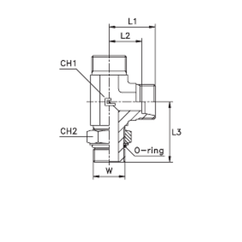 Штуцер FRLA DS20 UNF 1.1/16" (корпус)
