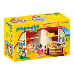 Playmobil - Куферек Мой портативный конный завод 70180 / артикул   70180  / GTIN 4008789701800