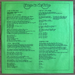 Виниловая пластинка Yes ‎– Close To The Edge LP