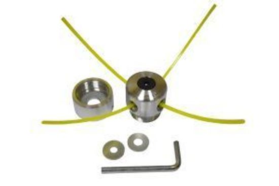 Катушка триммера РЫСЬ TH-32  резьба М10х1,25 металл ПАУК крепление сбоку