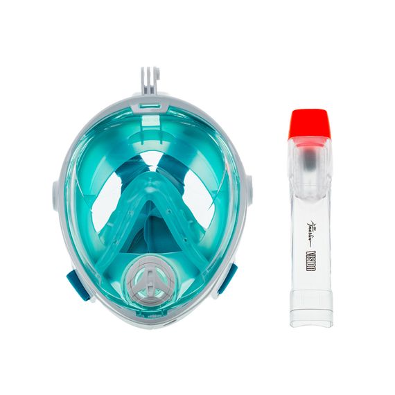 Маска Marlin Vision белая с зеленым