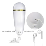 Вибромастурбатор 23см с голосовым сопровождением Pretty Love Sally BM-00900T50