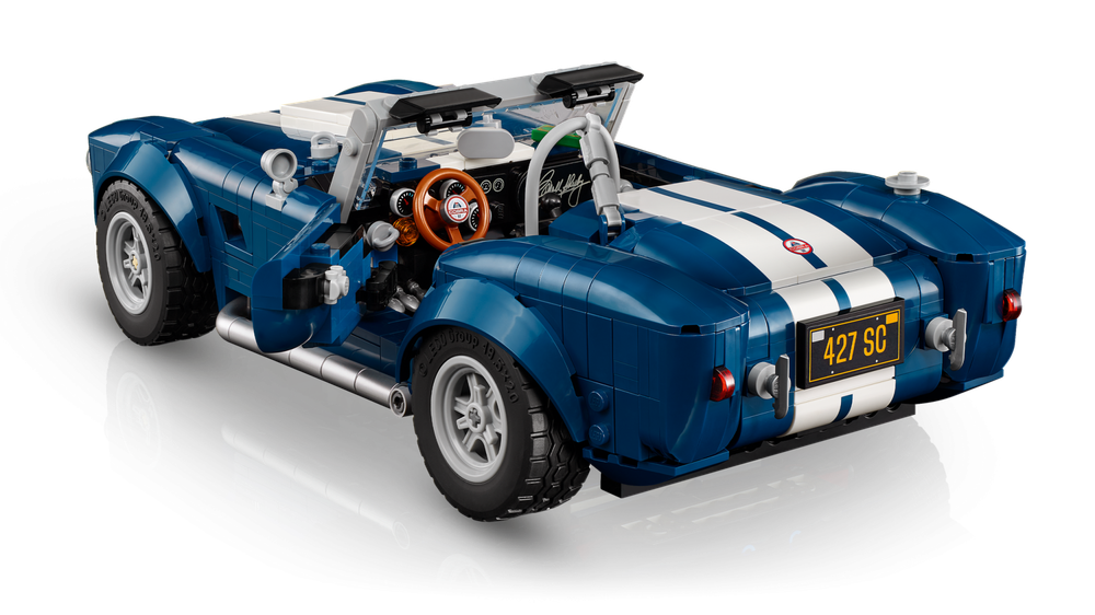 Конструктор Лего айконс шелби кобра S/C 10357 | LEGO Icons Shelby Cobra 427 S/C | коллекционная модель 1241 деталь 18+