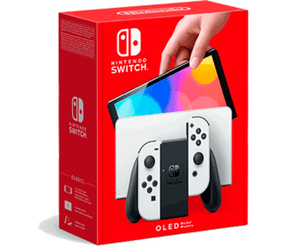 Nintendo Switch OLED Белый  (64Gb) Б/У