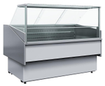 Витрина морозильная Carboma GC110 SL 1,25-1 (ВХСн-1,25 GC110) (статика, без боковин)