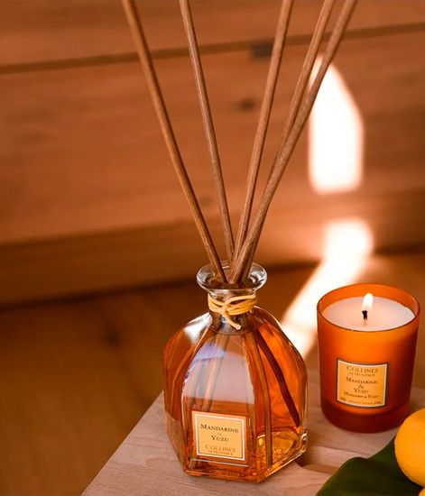 Mandarin & Yuzu, аромадиффузор Duos Parfumes collection, Collines de Рrovencе