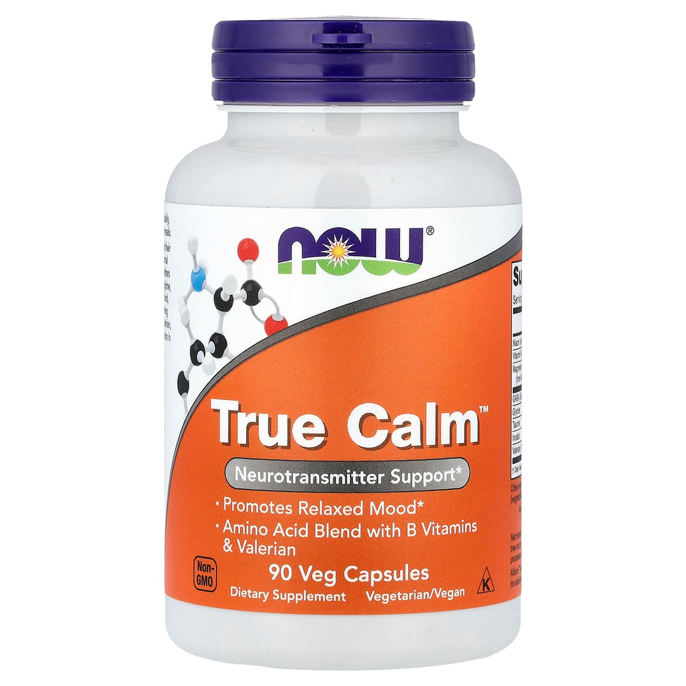 NOW Foods, True Calm™, 90 растительных капсул