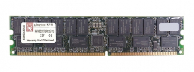Оперативная память Kingston DDR333 1Gb REG ECC PC2700 KVR333X72RC25/1G