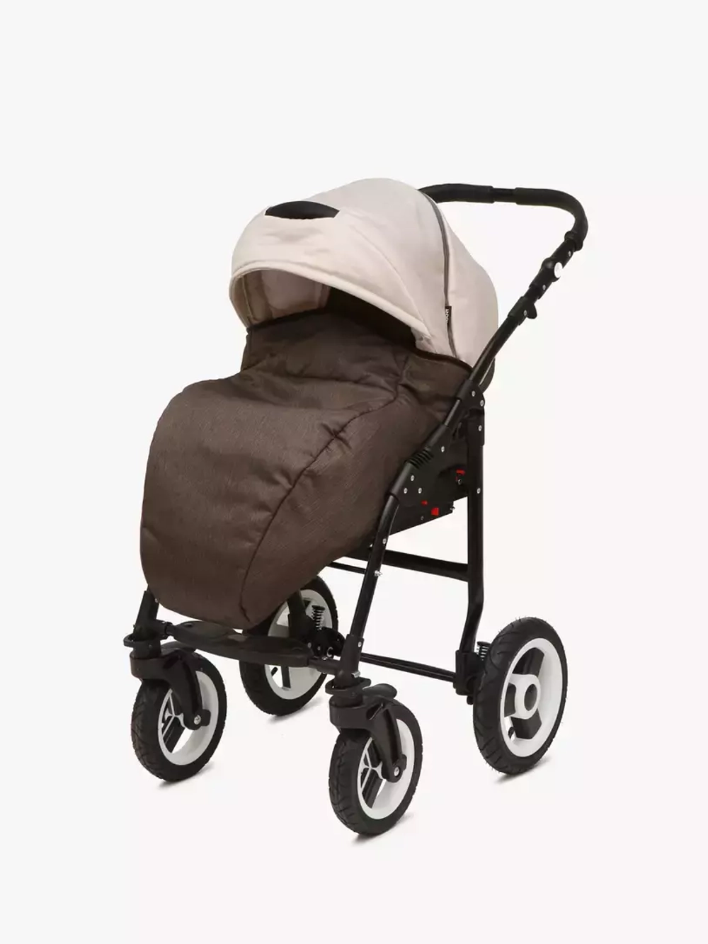 Коляска DREAM  (BartPlast) 05 коричневый-бежевый
