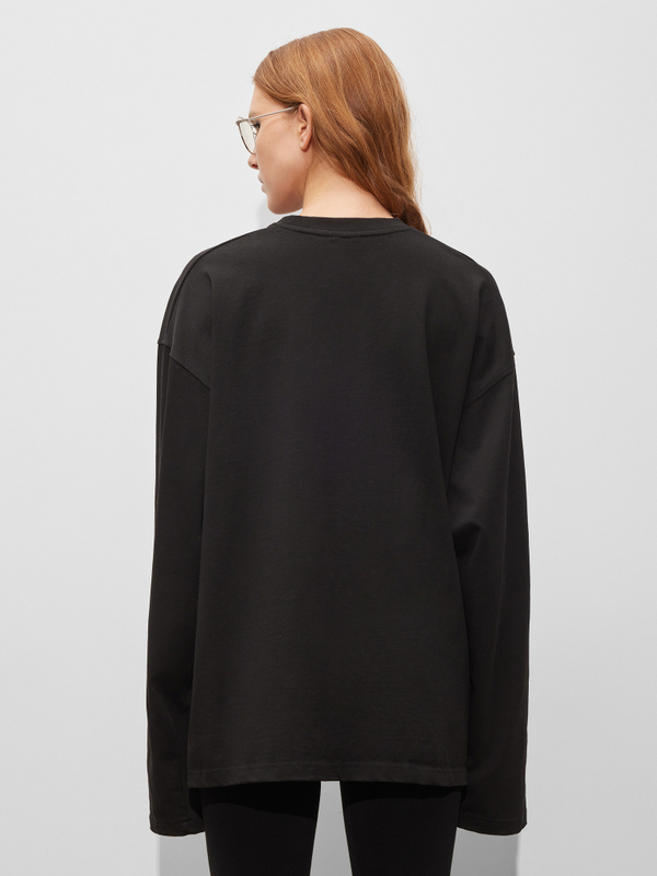 Лонгслив Freelove, черный