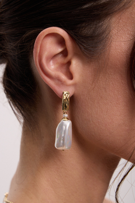 91004405 Серьги Selena Pearls