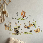 Стикеры НА КАЧЕЛЯХ В ЛЕСУ