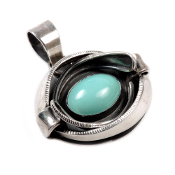 Кулон "Лагуна" бирюза