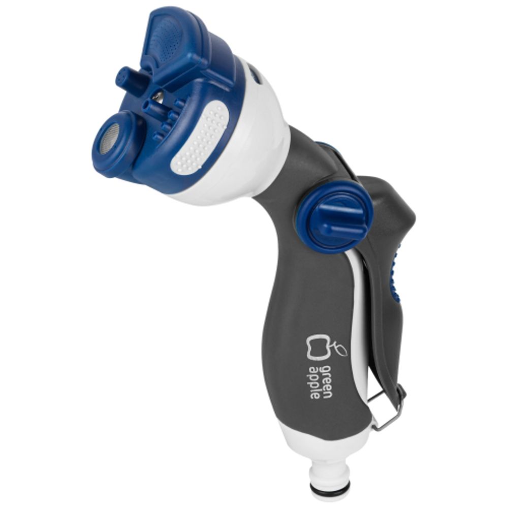 GWHM12-039 GREEN APPLE Пистолет-распылитель, пластик, 4 улучшенных режима | Аксессуары для полива Green Apple