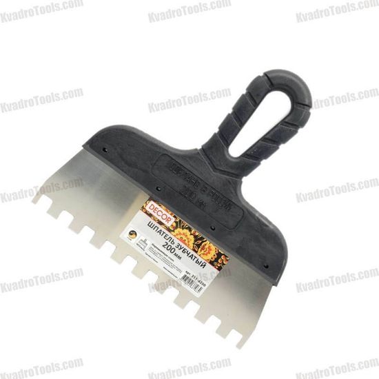 Гребенка с пластиковой ручкой 200 мм, зуб 10x10мм