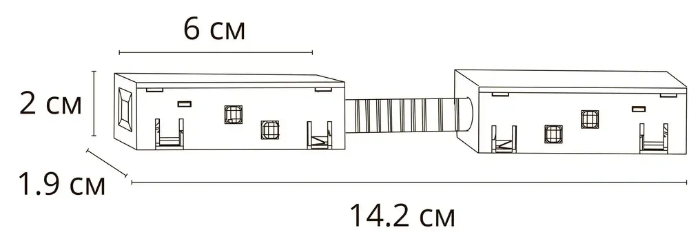 Коннектор для шинопровода Arte Lamp