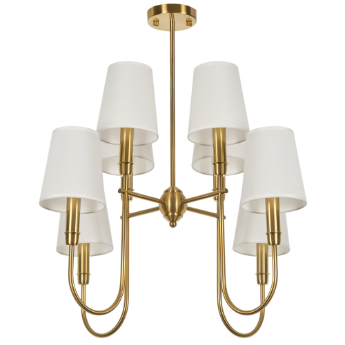 Потолочная люстра на штанге MyFar Gabriel MR2430-8P